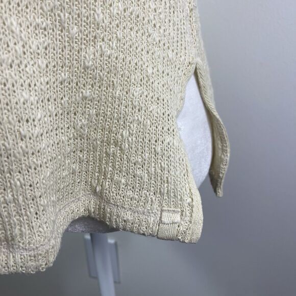 Free People We The Free Dont Go Crochet Tank Size XS Beach Boho Oversized Vacay - Picture 3 of 15